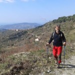 Nella foto, Leonardo Ricciardi in una sua escursione nelle zone del Social Trekking