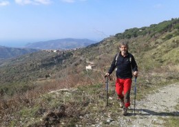 Nella foto, Leonardo Ricciardi in una sua escursione nelle zone del Social Trekking